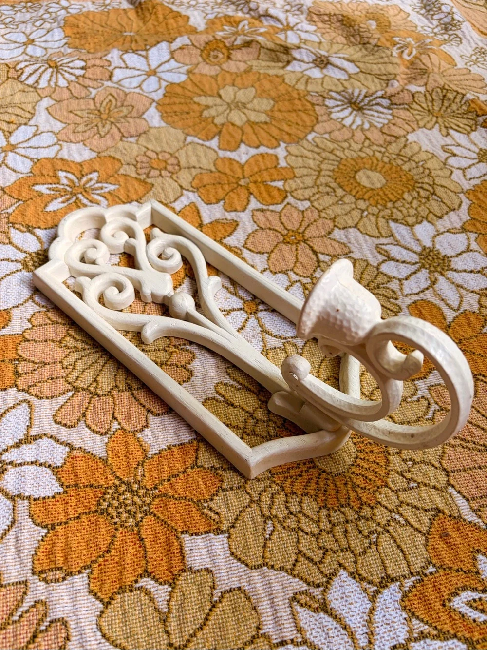 🕯️⚜️✨ Vintage 1970s Baroque Wall Sconce ✨⚜️🕯️